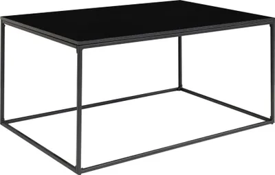 Produktbild von Vita Couchtisch in Schwarz | Minimalistischer Sofatisch aus Stahl