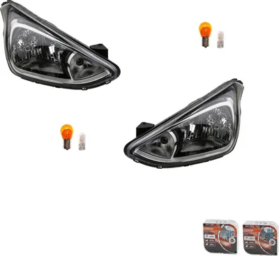 Produktbild von Scheinwerfer + Osram Night Breaker Laser passend für Hyundai i10 12/13- L R Satz 92101B9300 92102B9300 Johns