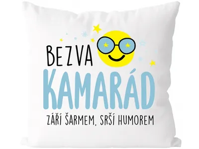 Obrázek produktu pro Polštář Bezva kamarád