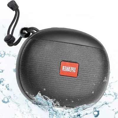 Zdjęcie produktu dla Przenośny głośnik Bluetooth - Bezprzewodowy głośnik - Słuchanie muzyki - Wodoodporność IPX6 - 12 godzin pracy na baterii - Niebieski