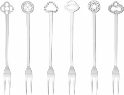 Produktbild von Sambonet Living Edelst./NEW ORIENTAL Set 6 Partygabeln S0026-S00447-52550C59