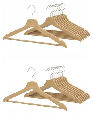 Produktbild von IKEA BUMERANG Kleiderbügel naturfarben 2 Stück