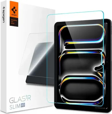 Zdjęcie produktu dla Spigen Glas.tR SLIM HD, Przezroczysta ochrona ekranu, 9H, Szkło hartowane, 1 szt.