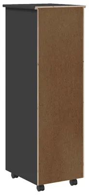 Produktbild von vidaXL Rollschrank mit Schubladen MOSS Grau Massivholz Kiefer
