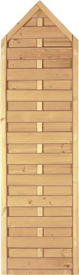 Produktbild von T&J Massivzaun spitz 60 x 210/ 180 cm