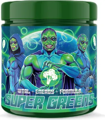 Produktbild von SWEDISH Supplements | Super Greens Cold peach tea