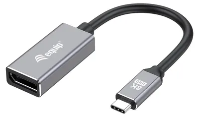 Immagine prodotto di Adattatore Equip USB-C -> DisplayPort 1.4, 8K60Hz 0,15 m gr