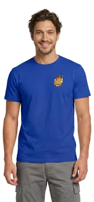 Produktbild von Spreadshirt Garfield Hier Ist Garfield Männer T-Shirt, XXL, Dunkelblau