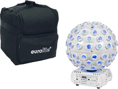 Productafbeelding van EUROLITE Set LED B-40 Laser Stralingseffect wit + Softtas (20000914)