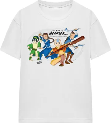 Obrázek produktu pro Avatar: The Last Airbender - Tričko pro muže/dámy Uni TV15469 (M) (Bílá)