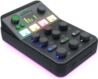 Obrázek produktu pro Mackie M-Caster Studio Black Podcastový mixpult