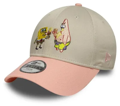 Obrázek produktu pro Dětská kšiltovka New Era 9Forty Strapback s motivem SpongeBoba a Patricka