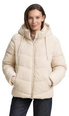 Immagine prodotto di Giacca imbottita con cappuccio da donna, marca Tom Tailor