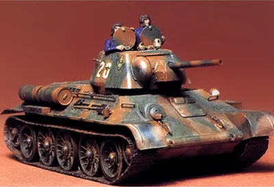 Produktbild von Tamiya 1:35 Russischer Kampfpanzer T-34/76 1942/43 300035059