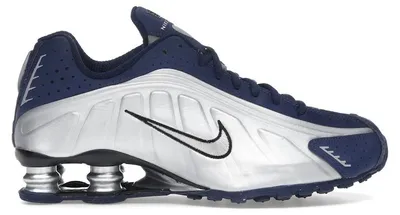 Obrázek produktu pro Nike Shox R4 "Blue Void Metallic Silver" Blue/Silver, Velikost: 37.5