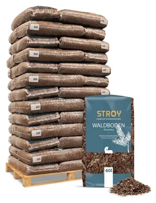 Produktbild von STROY Waldbodeneinstreu 60l x 39 Sack 2340l Palette