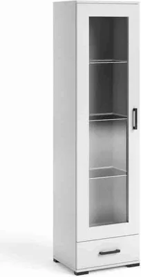 Produktbild von Vitrine 50 cm Futura F7 weiß