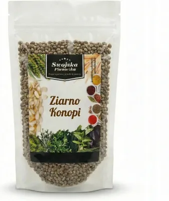 Konopia ziarno, ziarno konopi Cannabis sativa 700g Swojska Piwniczka