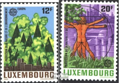 Produktbild von Briefmarken Luxemburg 1986 Mi 1151-1152 (kompl.Ausg.) postfrisch Freimarken