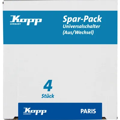 Produktbild von PP 4A/W-Schalter PAR silb