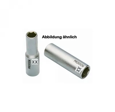 Produktbild von Proxxon 3/8" Tiefbett-Steckschlüsseleinsatz, 14 mm