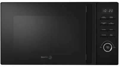 Immagine prodotto di FAGOR FMW309SB, forno a microonde, 1400 W, 30 L, colore nero, display LED, avvio rapido, funzione grill