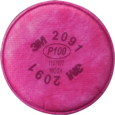 Produktbild von 3M 7000051991, Partikelfilter, 100 Stück(e), P1, 3M™ Full Facepiece 6000 Series, 3M™ Full Facepiece 7800S Series, 3M™ Full Facepiece FF-400..., 109,2 mm, 109,2 mm