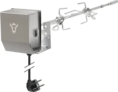 Produktbild von Zestaw rożna i grilla BBQ-Toro do grilla gazowego Weber Spirit II, rożen obrotowy