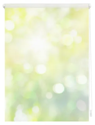 Produktbild von Lichtblick Rollo Klemmfix, ohne Bohren, blickdicht, Lichtspiel - Grün Gelb 100 cm, 100 x 150 cm (B x L)