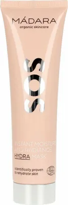 Produktbild von MÁDARA Cosmetics SOS HYDRA mask Moisture+Radiance, Feuchtigkeitsspendende Maske, Frauen, Universal, Feuchtigkeitsspendend, Creme, 60 ml