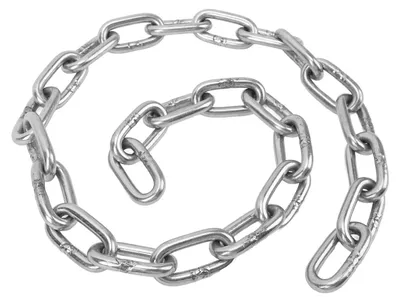 Obrázek produktu pro Kotvicí řetěz, 8 mm, nerezová ocel 316. Bezpečné upevnění. Univerzální kotvicí řetěz pro lodě, jachty, rybářské čluny