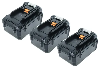Produktbild von vhbw 3x Akku Ersatz für Makita 194873-2, 194874-0, BL3626, 195410-5, BL3622A für Werkzeug (3000 mAh, Li-Ion, 36 V)