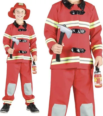 Zdjęcie produktu dla Kostium strażaka 110-120 cm