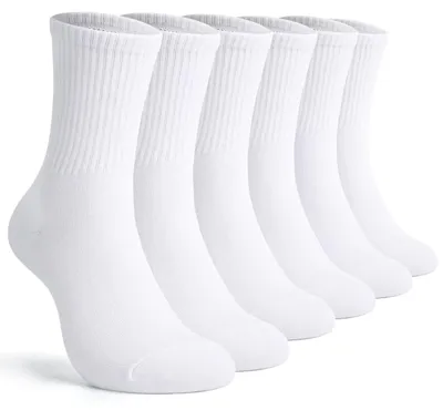 Produktbild von Sportsocken Baumwolle/Polyester - 6/12 Paar - Atmungsaktiv/Feuchtigkeitsregulierend - Perfekte Passform - Hohe Elastizität - Geeignet für Sport/Fitness - Sportsocken