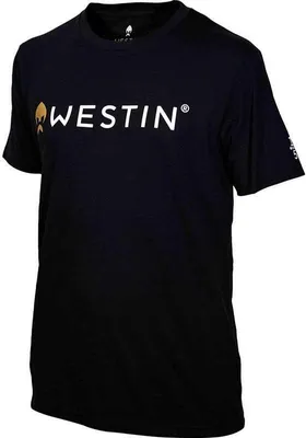 Produktbild von Westin T-Shirt Black - Angelshirt, Größe:XL