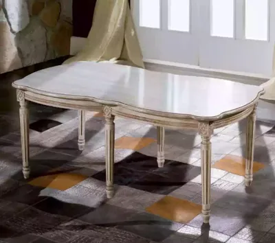 Produktbild von Wohnzimmer Couchtisch Klassischer Designer Kaffeetisch Holz Möbel