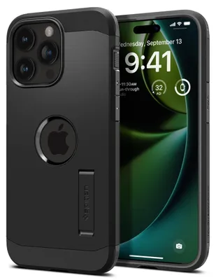 Obrázok produktu pre Spigen ACS06594, Ochranný obal, Apple, iPhone 15 Pro Max, 17 cm (6.7"), Čierna
