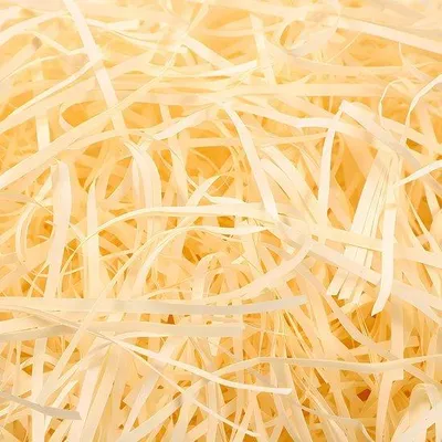 Produktbild von Famanu Geschenkpapierfüllung 200 g - Zarte Raffia-ähnliche Stücke - Für Feste, Ostern, Weihnachten, Vatertag