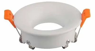 Immagine prodotto di V-TAC VT-876 Portafaretto led da incasso rotondo bianco alluminio per lampade GU10-GU5.3 - SKU 3169