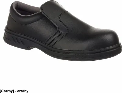 Obrázek produktu pro Portwest FW81 Steelite Safety Slipper S2 Black Velikost 34
