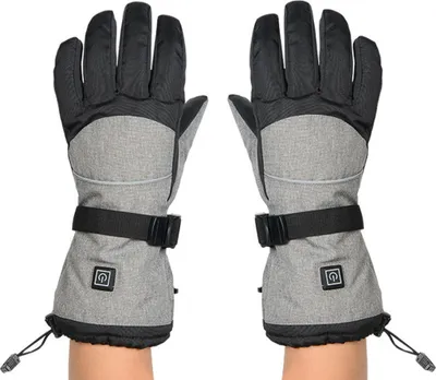Obrázek produktu pro Elektricky vyhřívané rukavice, nepromokavé zimní rukavice se 3 stupni vyhřívání pro outdoorové sporty