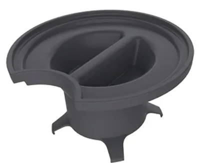 Produktbild von Fluid Kunststoffdeckel schwarz - 6 Stück