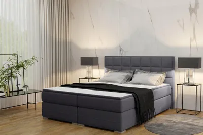 Produktbild von Boxspringbett Schlafzimmerbett PRATO 100x200cm in div. Farbvarianten