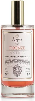 Immagine prodotto di Logevy - Spray per ambienti - Firenze Antica - 100 ml - Note fresche di pompelmo e bergamotto