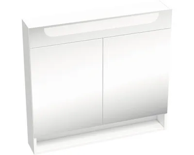 Image de Armoire de toilette avec éclairage RAVAK Classic II miroir 80 x 76 x 14 cm X000001471