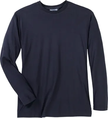 Produktbild von Basic Longsleeve XXL dunkelblau Ahorn Sportswear