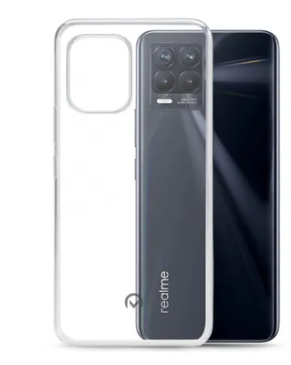 Zdjęcie produktu dla Mobilize Gelly – przezroczyste etui na telefon Realme 8, elastyczne etui z TPU – przezroczyste