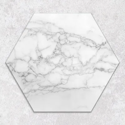 Produktbild von Glas-Herdabdeckplatten Glaskeramikkochfeld-Abdeckung Spritzschutz Glas hexagon 40 cm Konkrete Textur Beton