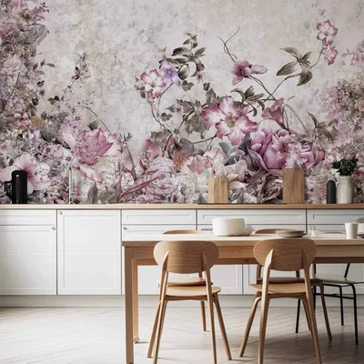 Produktbild von Vlies Fototapete - Floral Meadow 150x105 cm Blumen b-A-0523-a-a