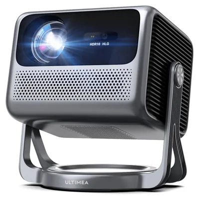 Image de Projecteur intelligent - Mini projecteur - Projecteur de cinéma - Projecteur portable - Projecteur Wi-Fi - Android TV 11.0